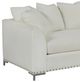 Fairfield® Customizable Urban Living Clipped Arm Sofa with Multi-Pillow Back and Metal Legs-1