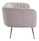 Zuo® Deco Beige & Gold Sofa -1