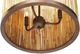 Furniture Classics Bali Natural/Rust Small Chandelier-1