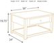 Signature Design by Ashley® Cariton Gray Sofa Table-4