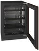 U-Line® Seamless Collection 24" 5.1 Cu. Ft. Panel Ready Refrigerator with Glass Door-3