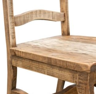 International Furniture Direct Marquez Brown Side Chair-2