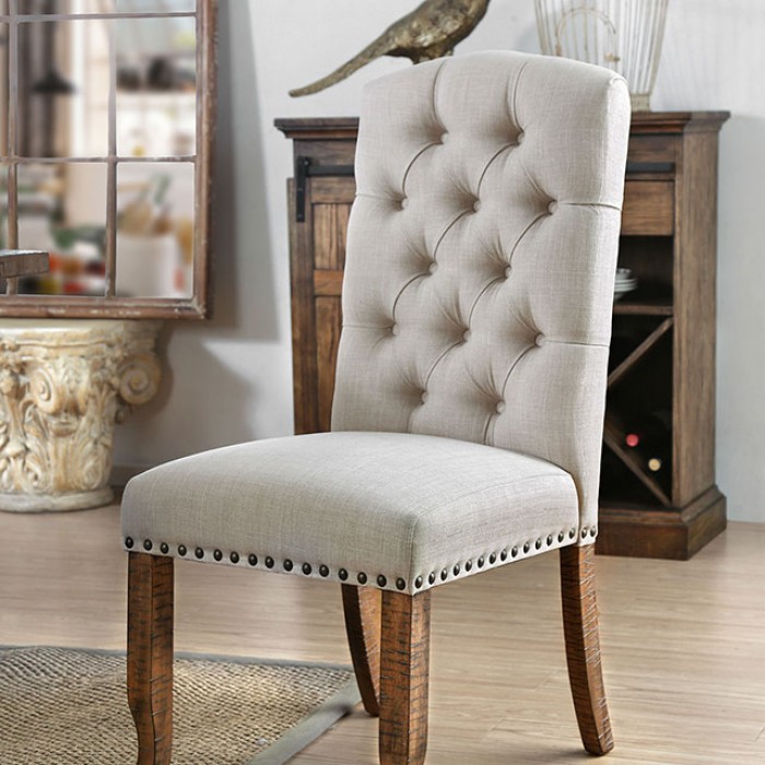 Furniture of America Gianna Dining Table Set - Thumbnail 2