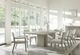Bernhardt Tempo Larza/White Arm Chair-1