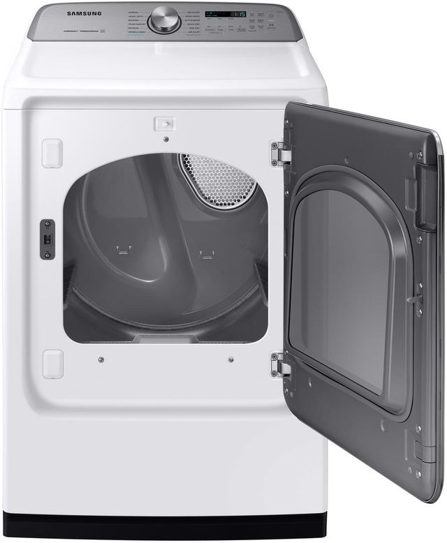 Samsung 7.4 Cu. Ft. White Front Load Gas Dryer-2