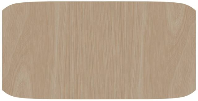 Mavin Customizable 48" Boat Extendable Dining Table with 2 Leaves-3