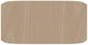 Mavin Customizable 48" Boat Extendable Dining Table with 2 Leaves-3