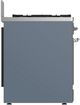 Ilve® Majestic III 30" Blue Grey Freestanding Dual Fuel Liquid Propane Range with Triple Glass Door and Chrome Trim-4