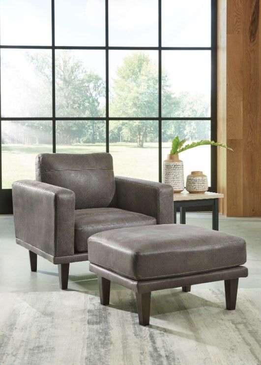 Signature Design by Ashley® Arroyo 2-Piece Smoke Living Room Set-3