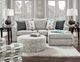 Fusion Furniture Popstitch Nyos Charcoal Cocktail Ottoman-1