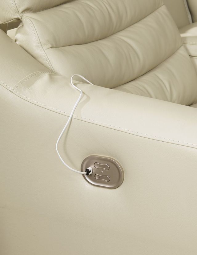 Signature Design by Ashley® Center Line 5-Piece Cream Power Reclining Sectional-2