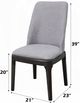 ACME Furniture Madan Gray Oak/Light Gray Dining Room Chair-2