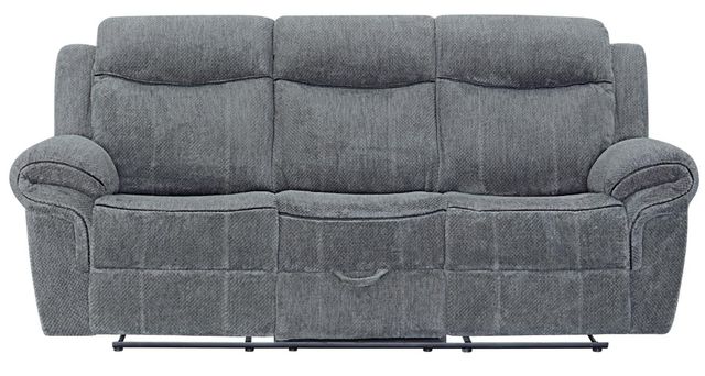 Inspired Home 4185 Nashville Gray Manual Reclining Sofa-0