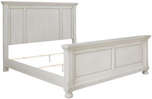 Signature Design by Ashley® Robbinsdale Antique White California King Panel Bed