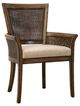 Furniture Classics Langley Dark Brown/Light Tan Dining Arm Chair-0