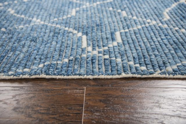 Rizzy Home Berkley Blue 7'9" x 9'9" Rug-2