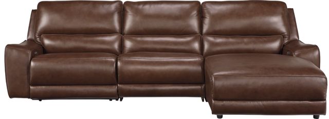 Signature Design by Ashley® Silverbrooke 3-Piece Canyon Power Reclining Right-Arm Facing Sectional and Chaise-0