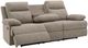 Signature Design by Ashley® Tarrant Mocha Manual Reclining Sofa with Drop Down Table-4