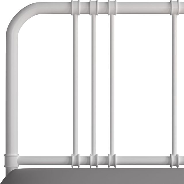 HH2 Home Dakota Soft White Twin Metal Headboard-3