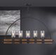 Uttermost® Atwood Bronze Rustic 5-Light Island-1