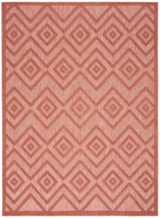 Nourison Home™ Versatile Coral Orange 5'x7' Area Rug-0