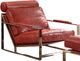 ACME Furniture Quinto Antique Red/Gold Accent Chair-0