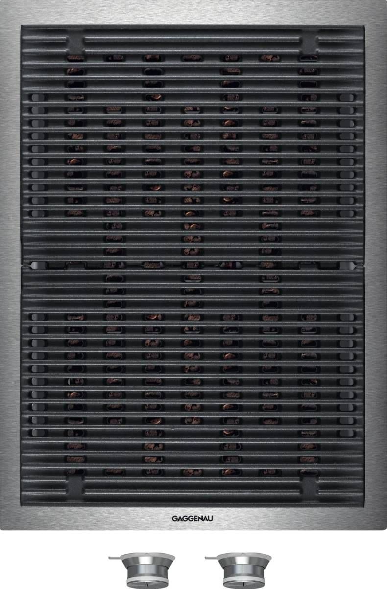 Gaggenau 400 Series 15" Stainless Steel Electric Grill Cooktop