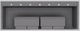Vent-A-Hood® Designer Series 66" Gunsmoke Wall Mounted Range Hood-1