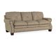 Pilot Pebble Leather Sofa, Chair, and Ottoman -2