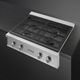 Smeg Portofino 30" Stainless Steel Gas Cooktop-3