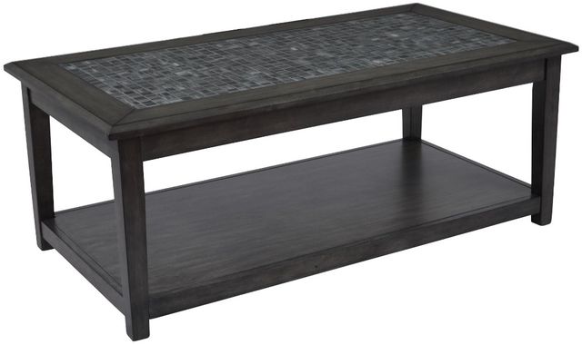 Jofran Inc. Gray Mosaic Coffee Table-0