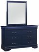 Global Furniture USA Charlie 4-Piece Blue Twin Bedroom Set-2