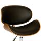 Armen Living Daphne Black Office Chair-2