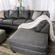 Furniture of America® Earl 2-Piece Gray Right-Arm Facing Sofa Sectional and Chaise-3