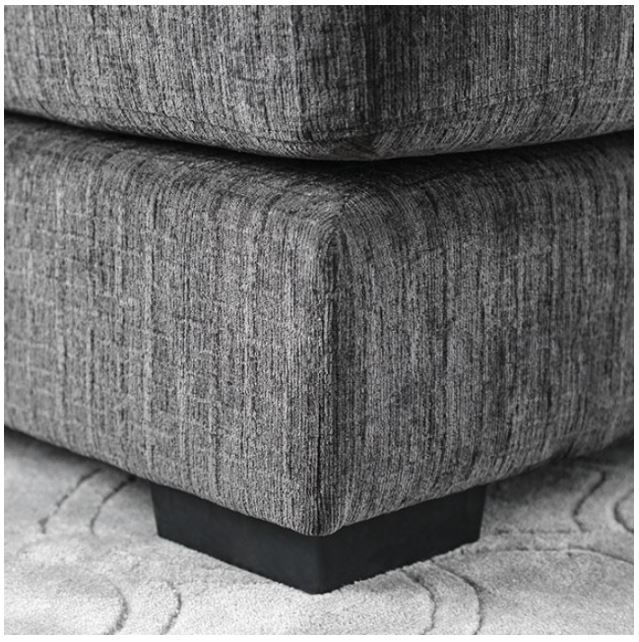 Furniture of America® Kaylee Gray U-Shaped Sectional-2