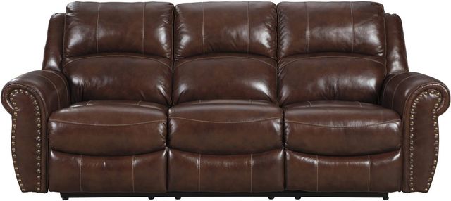 Signature Design by Ashley® Bingen Harness Reclining Sofa-1