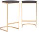 Zuo Modern Louis Set of 2 Matte Black Bar Stools-0