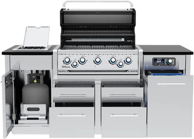 Broil King® Imperial™ QS 590i 5-Burner Stainless Steel Built-in Liquid Propane Grill-1