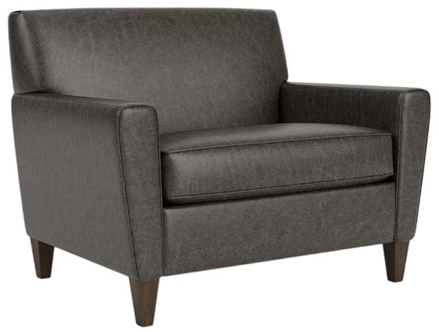 Flexsteel® Customizable Digby Leather Chair and a Half-0
