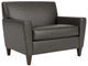 Flexsteel® Customizable Digby Leather Chair and a Half-0