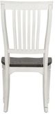 Liberty Furniture Allyson Park Charcoal/Wire Brushed White Slat Back Side Chair-2