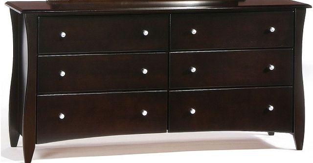 Night & Day Furniture™ Clove Cases Dark Chocolate Dresser-0