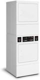 Commercial  White 7.0 Cu. Ft. Washer, 7.0 Cu. Ft. Gas Dryer Stack Laundry-0