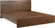 Moe's Home Collection Everett Dark Brown Queen Panel Bed-0