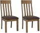 Signature Design by Ashley® Broxtyn Light Brown Upholstered Dining Side Chair-4
