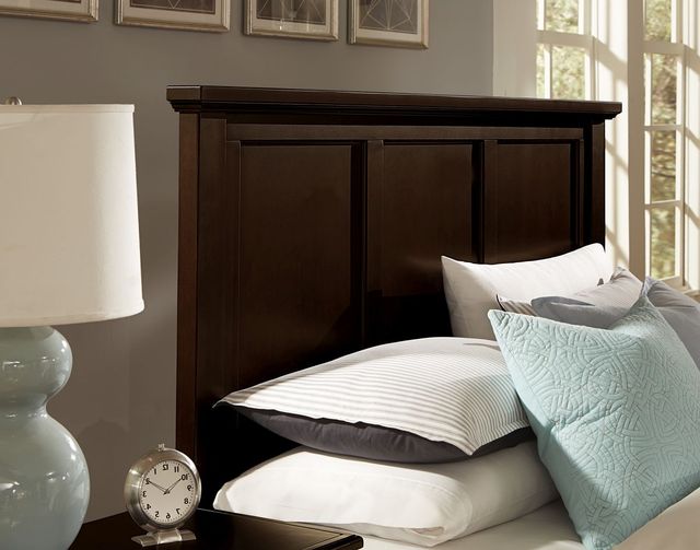 Vaughan-Bassett Bonanza Merlot California King Panel Bed-2