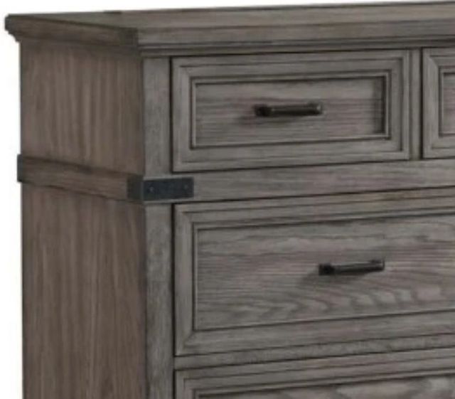 Intercon Forge Wire Brushed Steel Gray Tall Dresser-2