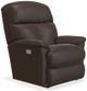 La-Z-Boy® Reed Walnut Leather Power-Recline™-Xr Reclina-Rocker® Recliner-1