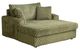 Furniture of America® Ferryhill Olive Green Arm Chaise-0