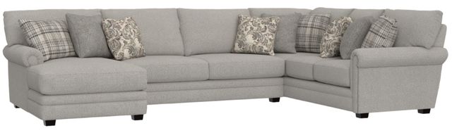 Jackson Furniture Livingston 3-Piece Linen U-Shape Sectional-0